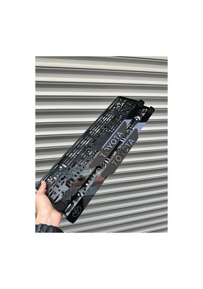 Vipplaka Toyota Uyumlu Mat Plakalık - 844320147