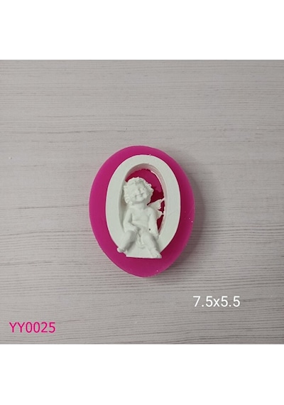 Yy0025 Melek Harf O Silikon Kalıp