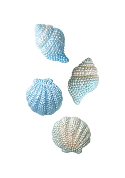 Reçine Epoksi Deniz Kabuğu Kalıp - 34