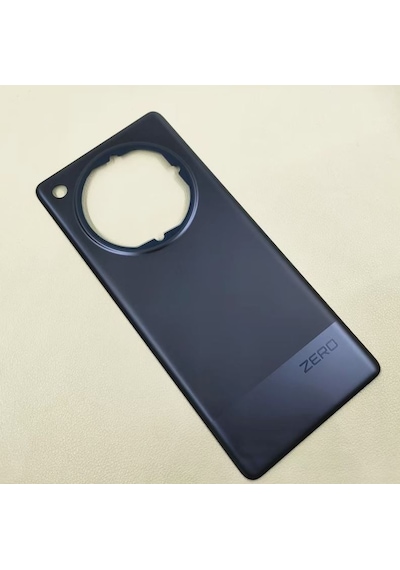 İnfinix Zero 40 5g Siyah Arka Cam Batarya Pil Kapağı Telefon Arka Kapak