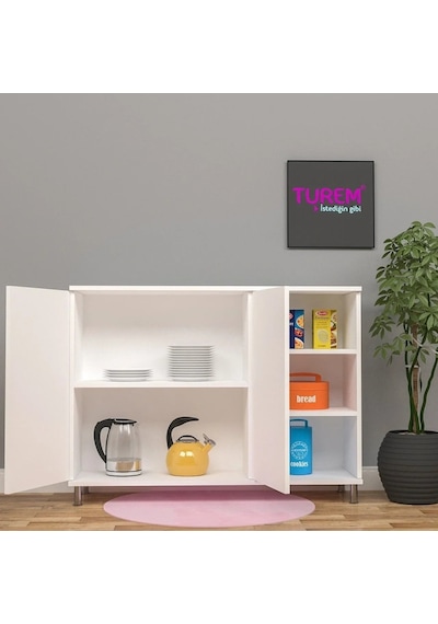 Seda Çok Amaçlı Dolap Mdf Sis Gri Seda Çok Amaçlı Dolap Mdf Sis Gri