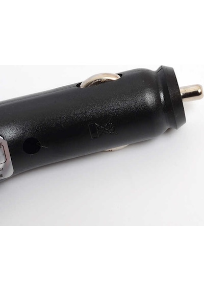 Zore 800 Mah Kablolu Araç Şarj Aleti-Siyah-Siyah