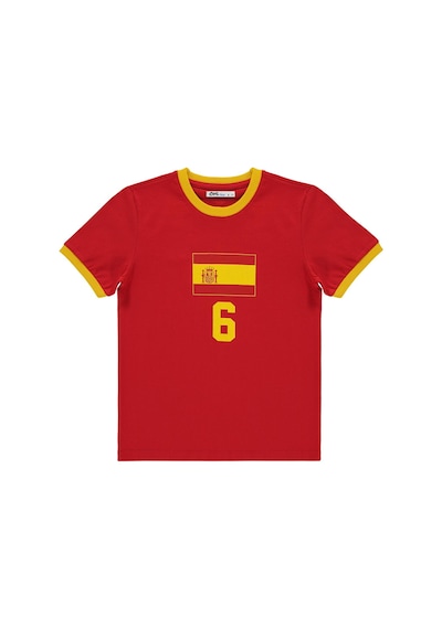 Civil Boys Spain Baskılı 2'li 10-13 Yaş Takım - Pamuk Forma - Kırmızı Civil Boys Spain Baskılı 2'li 10-13 Yaş Takım - Pamuk Forma - Kırmızı