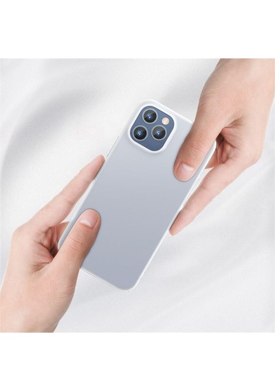 Baseus Apple Uyumlu iPhone 12 Pro Max 6.7 Comfort Ince Seffaf Kilif Matte Pp 464330586