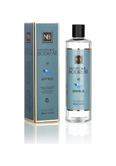 Dep Blue Kolonya 400 Ml Dökmeli Akuatik Sitrus Aile Boy Misafir İkramı %80 Alkollü