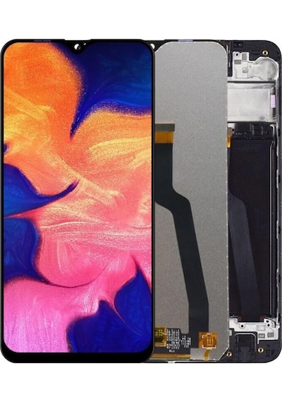 Samsung Uyumlu Galaxy M10 M105 Lcd Ekran Dokunmatik Siyah Servis Çıtalı