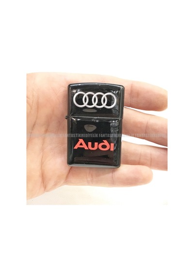 Audi Mat Siyah Kapaklı Benzinli Çakmak N11.199