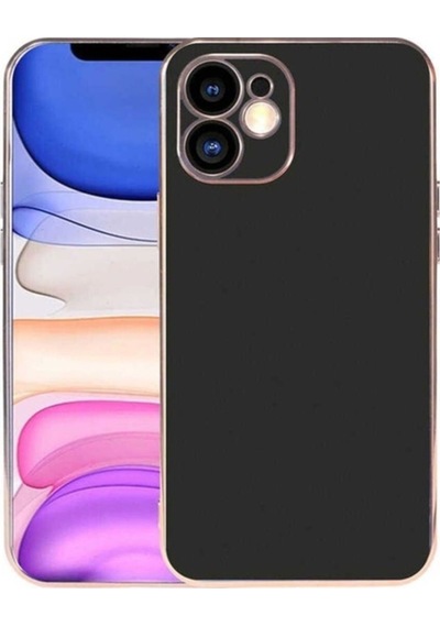 Apple Uyumlu iPhone 11 Kılıf Zore Viyana Kapak Siyah