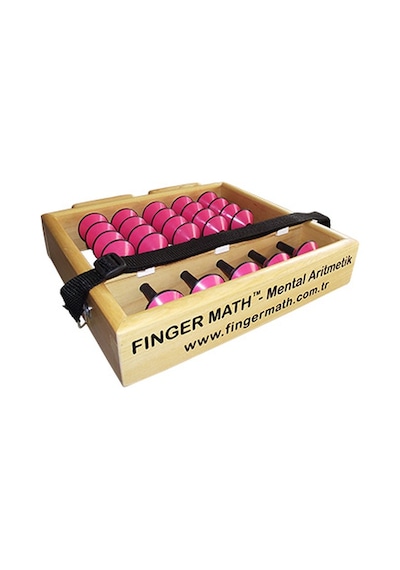 Finger Math - Mental Aritmetik Öğretmen Sorobanı 5 Basamaklı