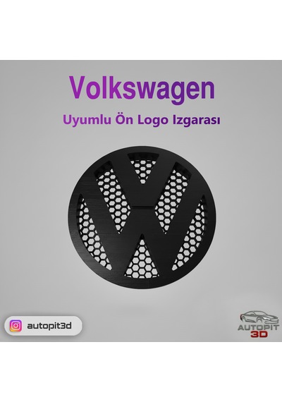 Volkswagen Uyumlu Ön Logo Izgarası Ön Logo Izgarası