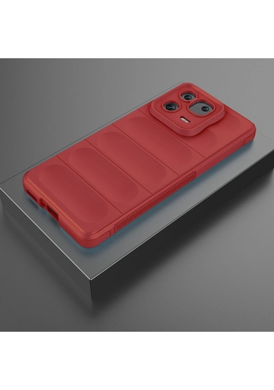 Ilkeshop Newface Xiaomi Mi 13 Kılıf Optimum Silikon - Kırmızı