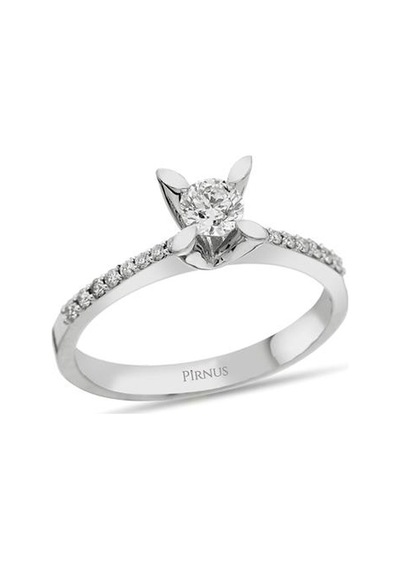Pirnus Diamond - Tektas Yz - 14 Ayar Altın - Gramı : 1.99