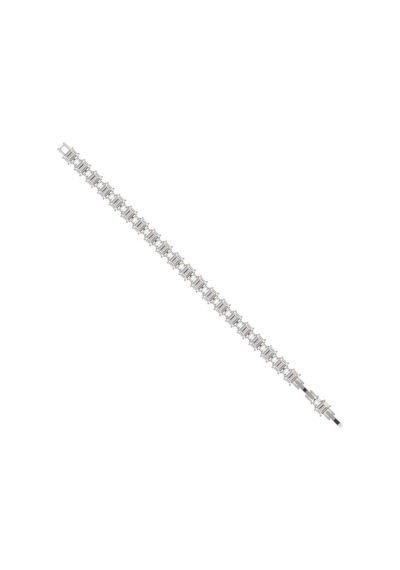 Merano Design 4mm Baget Su Yolu Gümüş Bileklik Çok Renkli