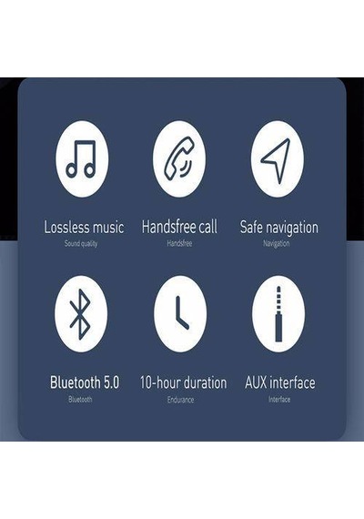Baseus Wireless 3.5Mm Aux Bluetooth Araç Kiti