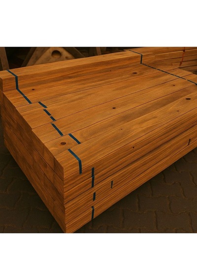 1,8x8x100 Cm Silinmiş Tahta 10 Adet Emprenyeli
