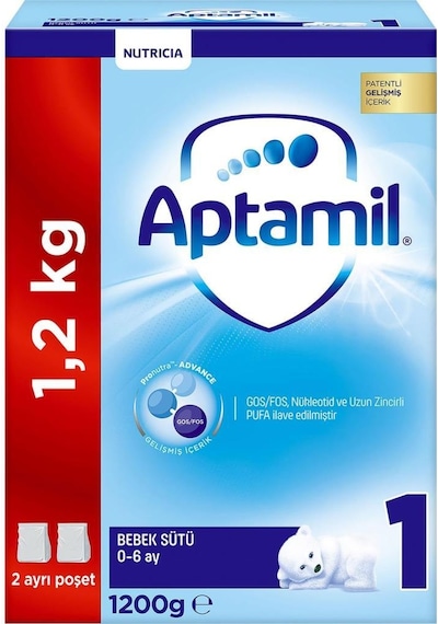 Aptamil Bebek Sütü Maması No1 0-6 Ay 1200 Gr - 9000026371031sp