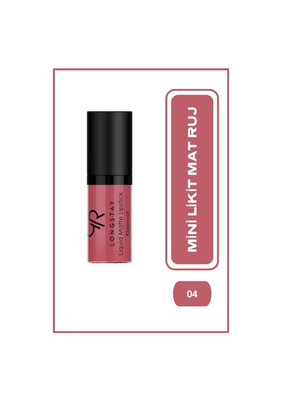 Likit Mini Mat Ruj - Longstay Liquid Matte Lipstick No: 04 8691190870041