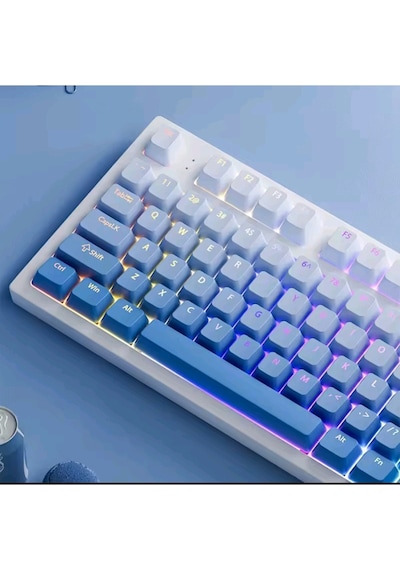 Gradient Mekanik Klavye Oem Profil Rgb Tuş Takımı Pbt
