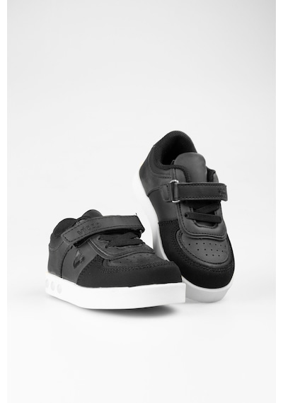 Vicco Sam Işıklı Unisex Okul Öncesi Siyah/beyaz Sneaker