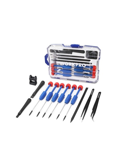 Wp200531 Hassas Tornavida Seti, 12 Parça, Cr-v Çelik, Torx, Magnetize Aparatlı, Elektronik Onarım