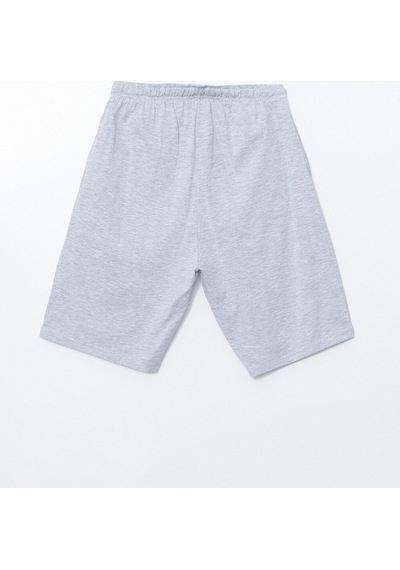 Lc Waikiki Lc Waıkıkı Gri Standart Kalıp Beşiktaş Baskılı Erkek Pijama Alt Şort