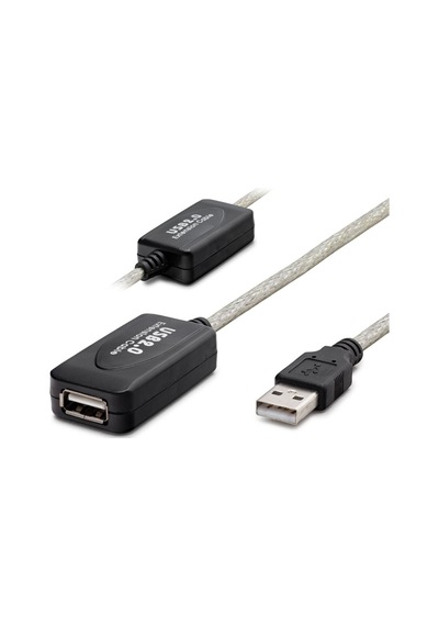 Usb Uzatma Kablosu 20 M - Silver Siyah Hdx7515 Çok Renkli