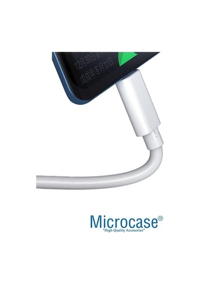Microcase Type-C 5A Hızlı Şarj Ve Data Usb Kablosu Beyaz - Al2713