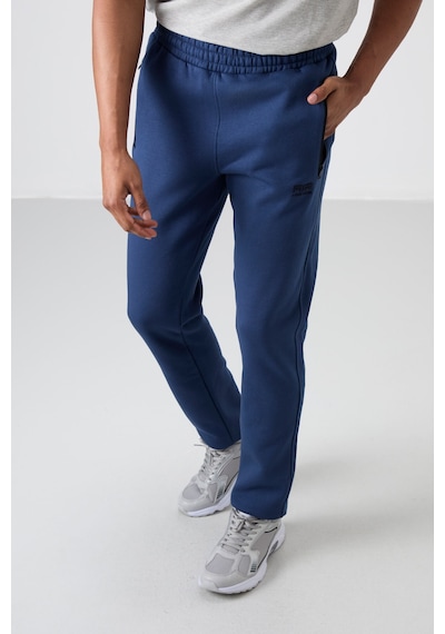 Tommy Life Carlo İndigo Şardonlu Erkek Eşofman Alt - 84942 İndigo