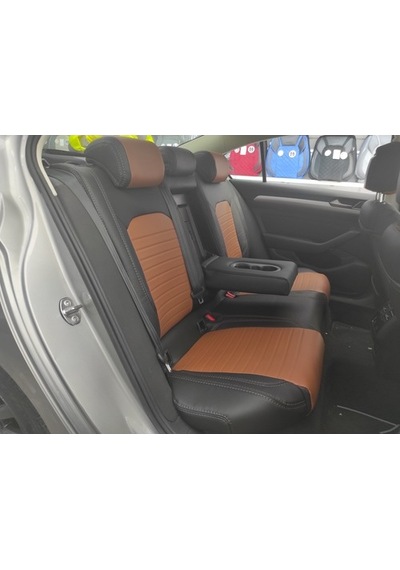 Volkswagen Passat B8 Araca Özel Deri Oto Kılıfı