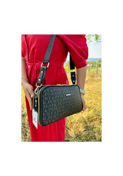Just Polo Kadın El Ve Omuz Çantası 6011mh Siyah Düz 67469096