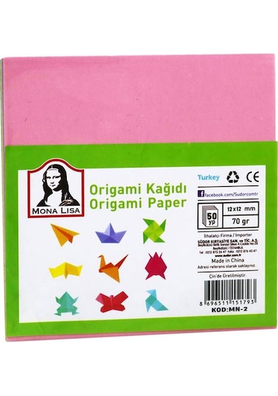 Südor Origami Kağıdı 11.9X11.9 Mn10-2 N11.4766