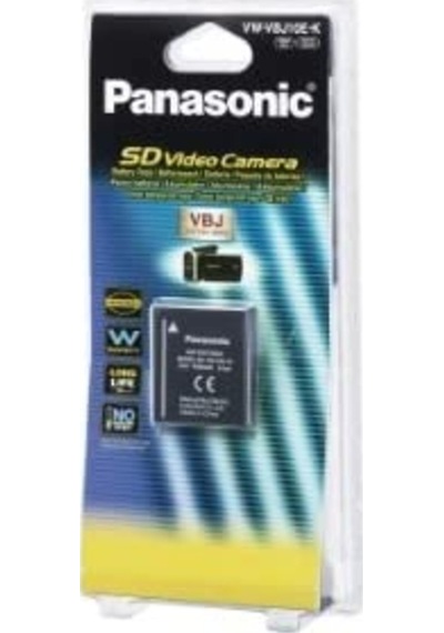 Panasonic Vw-Vbj10E-K Pil Lumix Sdr-Sw20/S9/S7/S10