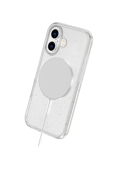 Newface Apple İphone 16 Plus Kılıf Star Magsafe Kapak - Turuncu