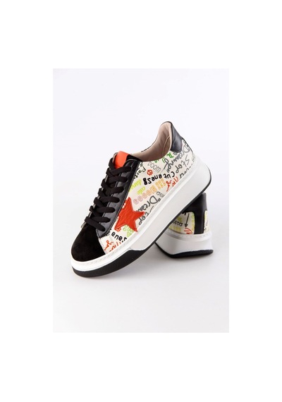 Goose Siyah Hakiki Süet Kadın Sneaker-Siyah Süet Siyah