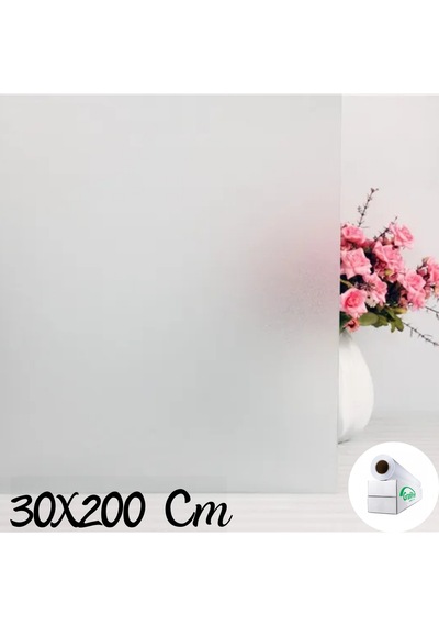 30 Cm X 2 Metre Cam Kumlama, Ofis, Duşakabin Ve Balkon Camı Kaplama Folyosu 30 Cm X 2 Metre Cam Kumlama, Ofis, Duşakabin Ve Balkon Camı Kaplama Folyosu