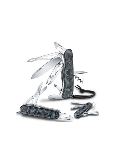 Victorinox Skipper Lacivert Kamuflaj Kamp Çakı 11 Cm Lacivert