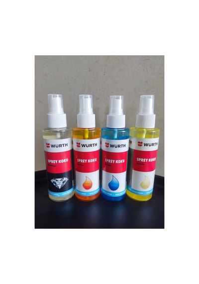 Würth Ocean+melon+prestige+vanılla Araç Oto Araba Kokusu 150ml X 4 Adet Renkli