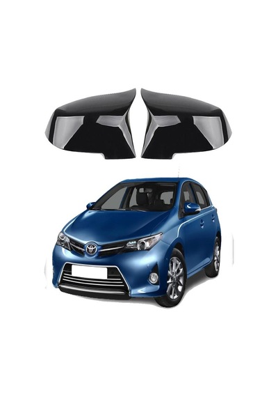Toyota Uyumlu Auris 13-18 Araca Özel Batman Yarasa Ayna Kapağı Pianoblac