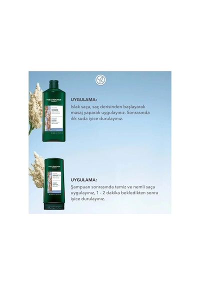 Yves Rocher Ince Telli Saçlar Için Orjinal Boy Şampuan, Saç Kremi Seti-9916603