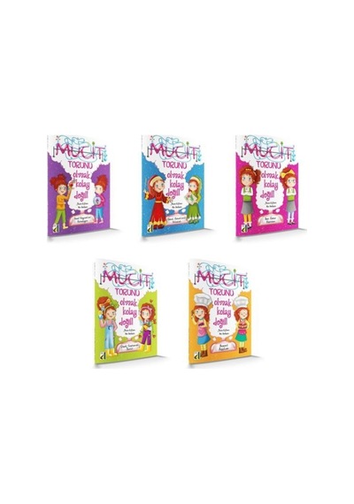 2 Ve 3.Sınıf Mucit Torunu Olmak Kolay Değil 5 Kitap Set+Hds