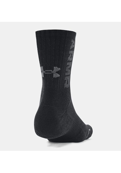 Under Armour Ua 3-maker Mid-crew 3'lü Unisex Çorap 1373084-001 Siyah
