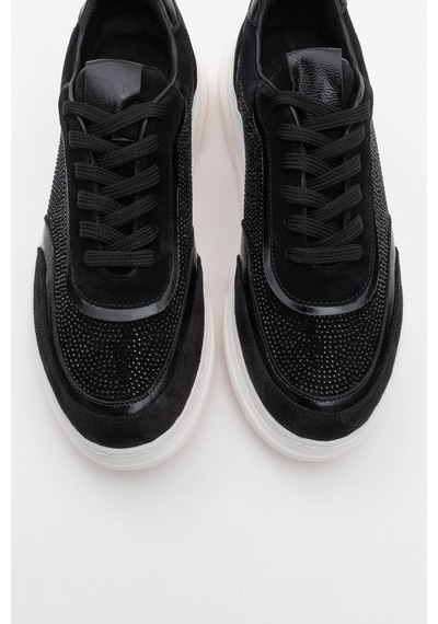 Luvishoes Luvi Shoes Pablo Siyah Süet Siyah Taşlı Hakiki Deri Kalın Tabanlı Kadın Spor Ayakkabı Siyah-süet Siyah Luvishoes Luvi Shoes Pablo Siyah Süet Siyah Taşlı Hakiki Deri Kalın Tabanlı Kadın Spor Ayakkabı Siyah-süet Siyah