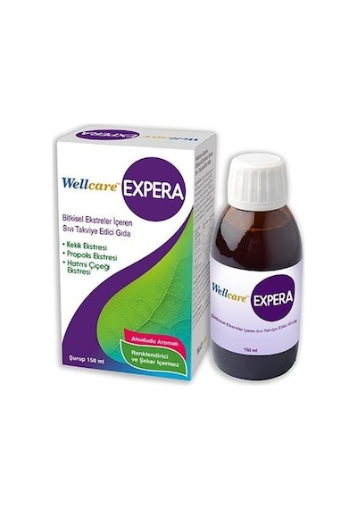 Wellcare Expera Bitkisel Şurup 150   ML