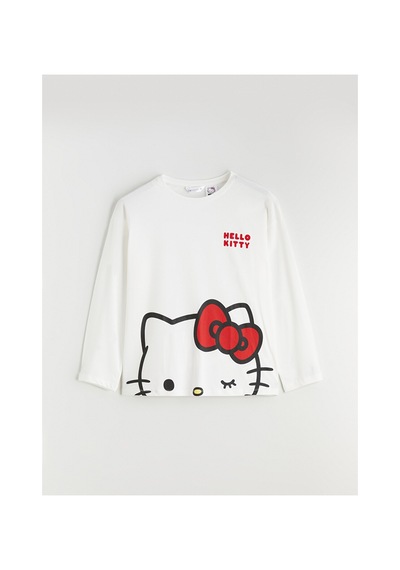 Lcw Young Kırmızı Hello Kitty Baskılı Kadın Pijama Takımı