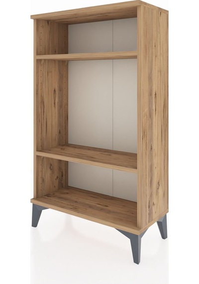 Arges Komodin 2 Raflı 60x30x106 Çam-çam Çam