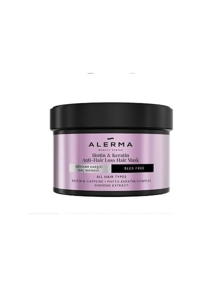 Biotin & Keratin Dökülme Karşıtı Saç Bakım Maskesi, 240 Ml