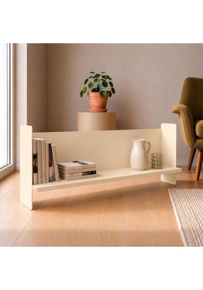 Tr Beyaz Metal Duvar Rafı - Masa Üstü Kitaplık Ve Çok Amaçlı Ofis Düzenleyici 21x70 Cm Genel Tr Beyaz Metal Duvar Rafı - Masa Üstü Kitaplık Ve Çok Amaçlı Ofis Düzenleyici 21x70 Cm Genel