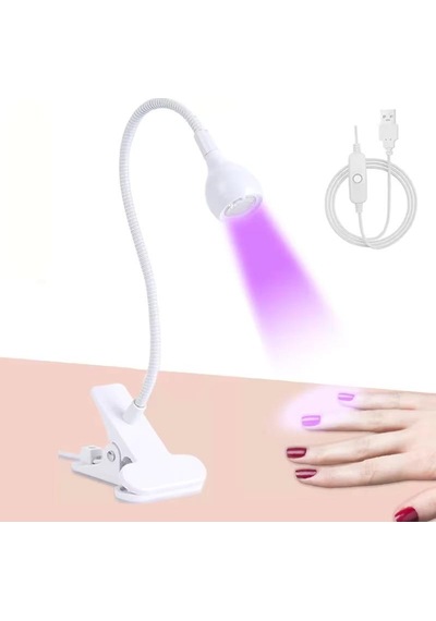 Mandallı 3 Watt Mini Uv Tırnak Kurutucu