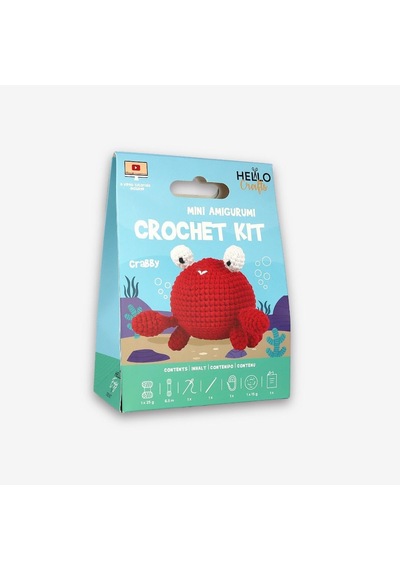 Tığ İşi Amigurumi Kitleri Crabby