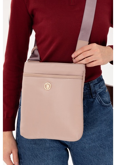 U.S. Polo Assn. Kadın Bej Kapitone Çapraz Çanta 50300296-VR011